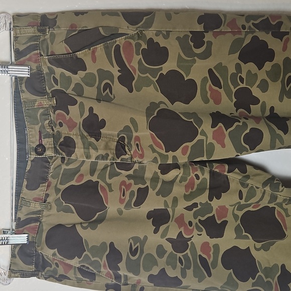 Rave Men's Green Camouflage Cargo Pants - Picture 3 of 7